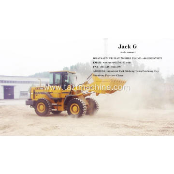 High-capacity 3T wheel loader for large-scale projects